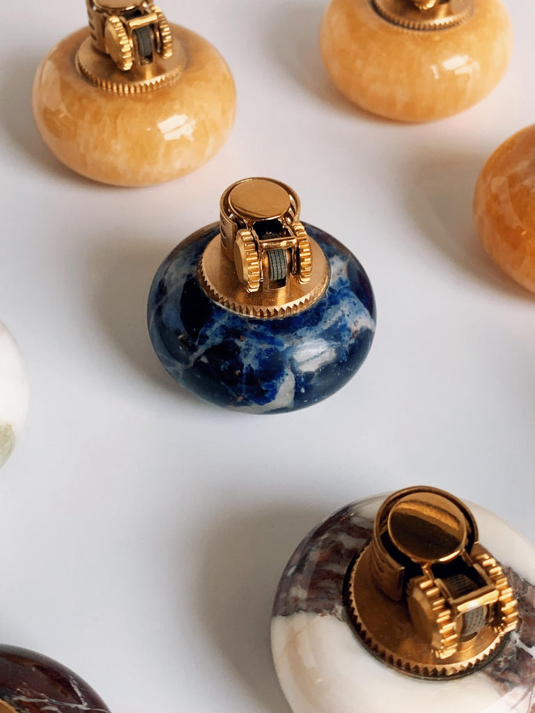 How to Style a Marble Tabletop Lighter in Your Living Space