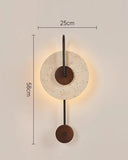 Travertine Sconces | Wall Lights For Living Room | Led Wall Lights