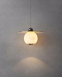 Alabaster Globe Chandelier | Spanish Alabaster | Alabaster Pendant