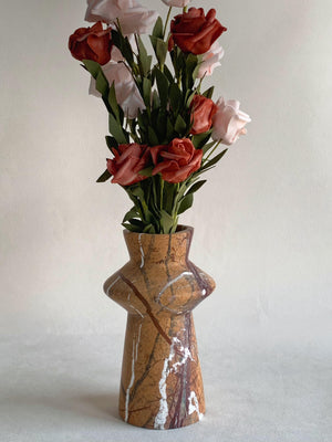 Rainforest Brown Vase | Dining Table Decor | Thanksgiving Table Decor
