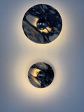Aurora-Calacatta Viola Marble Wall Lamp