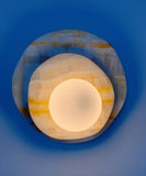 Orange Onyx  Wall Sconce | Decorative Wall Light |Wall Sconces Modern