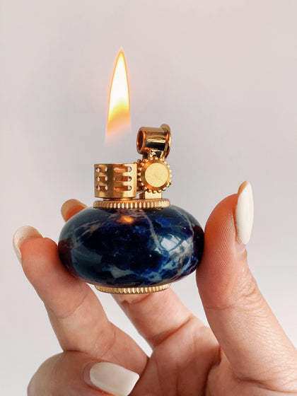 SPARK-Blue Azul Bahia Lighter | Special Lighters lKerosene Lighters l Gift for Boyfriend