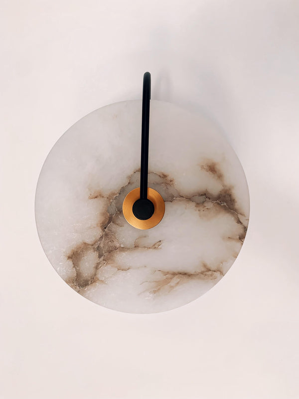 Alabaster Wall Sconce | Vintage Alabaster Lamp | Sconces For Bedroom