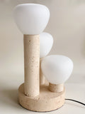Travertine Table Lamp | Table Lights For Living Room | Bedside Lamps