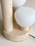 Travertine Table Lamp | Table Lights For Living Room | Bedside Lamps