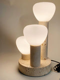 Travertine Table Lamp | Table Lights For Living Room | Bedside Lamps