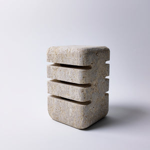 Luna-Travertine Night Light | Night Stand Lamps | Decorative Night Lights