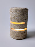 Luna-Travertine Cylindrical Night Light |Bathroom Night Light | Decorative Night Lights
