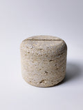 Luna-Travertine Small Night Light|Desktop Ambient Light | Ambient Desk Lighting