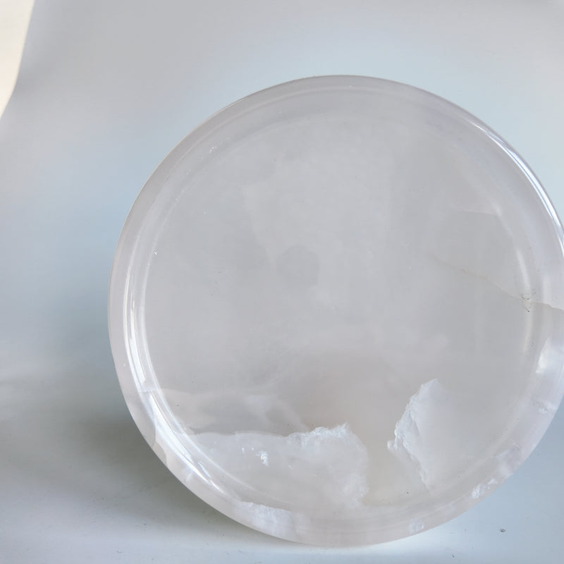 Pink Onyx Decorative Tray | Natural Stone Vanity Tray for Perfume & Jewelry