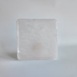 Pink Onyx Square Tray | Natural Stone Vanity Tray for Perfume, Jewelry & Table Decor