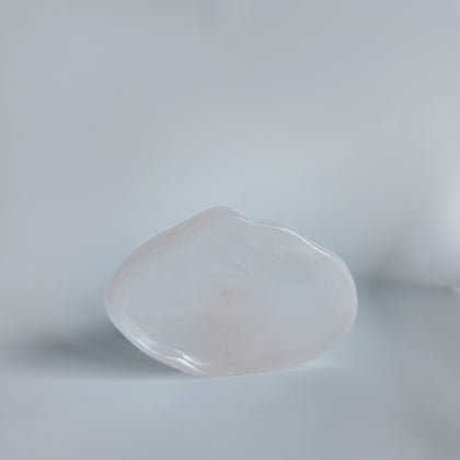 Irregular Pink Onyx Tray | Natural Stone Decorative Vanity Tray for Perfume, Jewelry & Home Decor