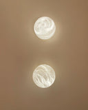 Moon Wall Lamp | Alabaster Wall Sconce | Wall Mounted Lights