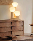 Travertine Table Lamp | Table Lights For Living Room | Bedside Lamps