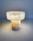 Athena -Onyx Table Lamp | Bedroom Bedside Lamp |Jade Lamp