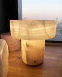 Athena -Onyx Table Lamp | Bedroom Bedside Lamp |Jade Lamp