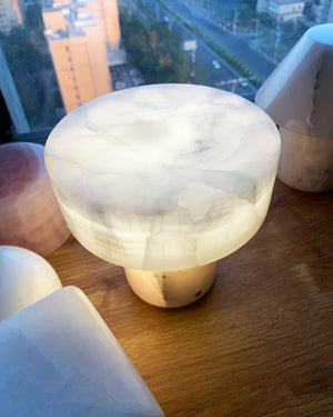 Athena -Onyx Table Lamp | Bedroom Bedside Lamp |Jade Lamp