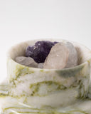 Marble Candle Holders | Candle Stand Holder | Green Forest Candle Holders