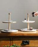 Marble Cake Stand | 2 tier marble stand | 2 tier cake stand