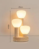 Travertine Table Lamp | Table Lights For Living Room | Bedside Lamps