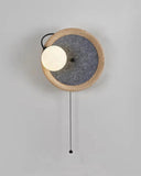 Travertine Moon Wall Lamp | Articulating Wall Sconce | Decorative Wall Light