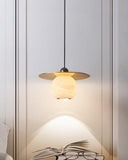 Alabaster Globe Chandelier | Spanish Alabaster | Alabaster Pendant