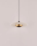 Alabaster Flying Saucer Chandelier | Vintage Alabaster Chandelier | Alabaster Light Pendant