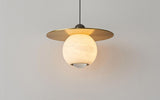 Alabaster Globe Chandelier | Spanish Alabaster | Alabaster Pendant