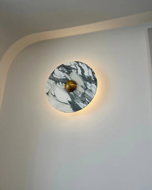 Arabescato Marble Wall Lamp