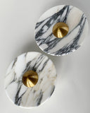 Arabescato Marble Wall Lamp