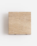 Beige Travertine Square Wall Lamp