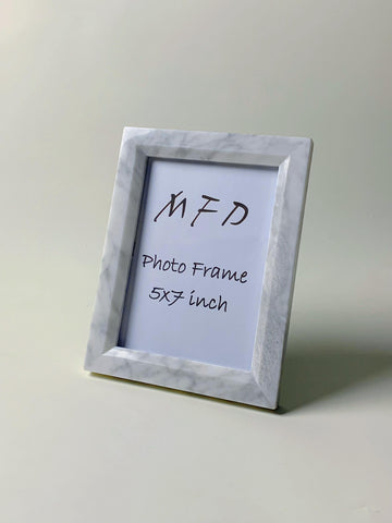 Carrara Marble Photo Frame | Wedding Photo Frame | Modern Picture Frames