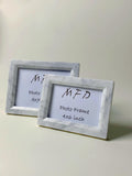 Carrara Marble Photo Frame | Wedding Photo Frame | Modern Picture Frames
