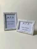 Carrara Marble Photo Frame | Wedding Photo Frame | Modern Picture Frames