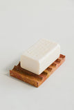 Red Travertine Soap Dish | Self Draining Soap Dish