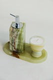 Green Onyx Bath Shower Gel Pump Bottle | Bath Accessories