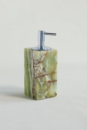 Green Onyx Bath Shower Gel Pump Bottle | Bath Accessories