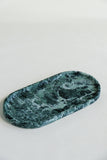 Verde Alpi Marble Tray | Housewarming Gift Marble Jewelry Tray