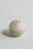 White Travertine Sphere Incense Burner | Small Incense Burner