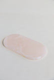 Pink Onyx Oval Tray | Perfume Tray For Dresser Dining Table Decor