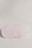 Pink Onyx Oval Tray | Perfume Tray For Dresser Dining Table Decor