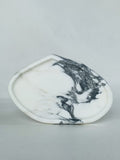 Arabescato Irregular Marble Tray – Luxury Natural Stone Decorative Tray