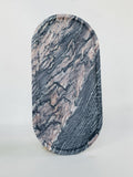 Explosion Blue Quartzite Square Round Tray