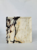 Calacatta Viola Square Marble Tray – 20 cm