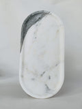 Arabescato Square Round Tray