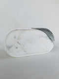 Arabescato Square Round Tray