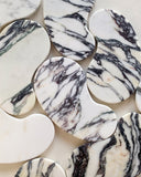 Natural Calacatta Viola Marble Cashew Tray