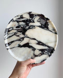 Calacatta Viola Marble Polished Round Tray