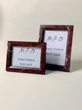 Rosso Levanto Marble Photo Frame | Couple Picture Frames | Best Picture Frames